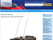 Tablet Screenshot of macmodel.cz